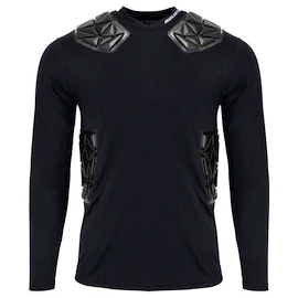 Tricou de compresie pentru bărbați Bauer Elite Padded Goalie LS Top Senior