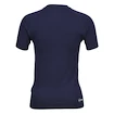 Tricou de compresie pentru femei CCM  SS Training Tee Navy Senior