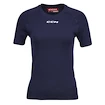 Tricou de compresie pentru femei CCM  SS Training Tee Navy Senior