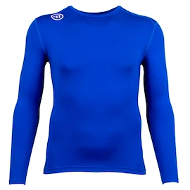 Tricou de compresie Warrior Compression LS Blue Junior