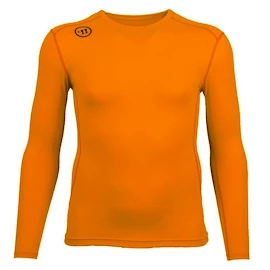 Tricou de compresie Warrior Compression LS Orange Junior