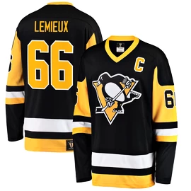 Tricou Fanatics Breakaway Jersey NHL Vintage Pittsburgh Penguins Mario Lemieux 66