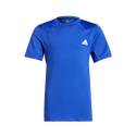 Tricou pentru băieți adidas Aeroready Graphic Bold Blue 140 cm