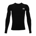 Tricou pentru băieți Under Armour HeatGear LS Black