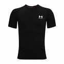 Tricou pentru băieți Under Armour HeatGear SS Black