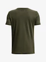 Tricou pentru băieți Under Armour  SPORTSTYLE LEFT CHEST SS-GRN