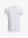 Tricou pentru băieți Under Armour  SPORTSTYLE LEFT CHEST SS-WHT