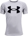 Tricou pentru băieți Under Armour  Tech Big Logo SS Grey