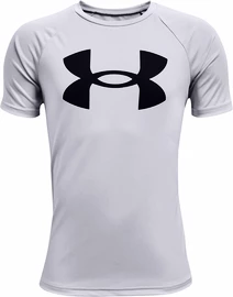 Tricou pentru băieți Under Armour Tech Big Logo SS Grey