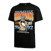 Tricou pentru bărbați 47 Brand  NHL Pittsburgh Penguins Graphic ’47 Drop Shoulder Tee