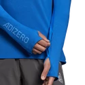 Tricou pentru bărbați adidas  Adizero 1/2 Zip Blue Rush