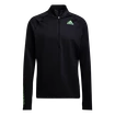 Tricou pentru bărbați adidas  Adizero Warm 1/2 Zip LS Black