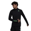 Tricou pentru bărbați adidas  Adizero Warm 1/2 Zip LS Black XL