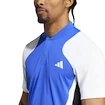 Tricou pentru bărbați adidas  Freelift Polo Pro Lucid Blue