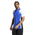 Tricou pentru bărbați adidas  Freelift Polo Pro Lucid Blue