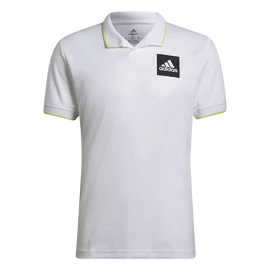 Tricou pentru bărbați adidas Paris Freelift Polo White