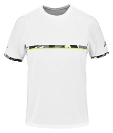 Tricou pentru bărbați Babolat Aero Crew Neck Tee Men White