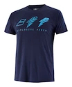 Tricou pentru bărbați Babolat  Drive Cotton Tee Blue