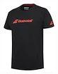 Tricou pentru bărbați Babolat  Exercise Babolat Tee Men Black