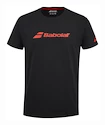 Tricou pentru bărbați Babolat  Exercise Babolat Tee Men Black