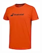 Tricou pentru bărbați Babolat  Exercise Babolat Tee Men Fiesta Red