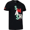 Tricou pentru bărbați Babolat  Exercise Message Tee Men Black