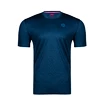 Tricou pentru bărbați BIDI BADU  Falou Tech Tee Dark Blue, Petrol