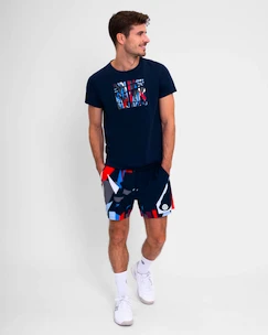 Tricou pentru bărbați BIDI BADU  New York 2024 Chill Tee Dark Blue/Red