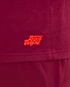 Tricou pentru bărbați BIDI BADU  Protected Leafs Chill Tee Bordeaux