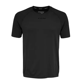 Tricou pentru bărbați CCM SS Premium Training Tee Black Senior