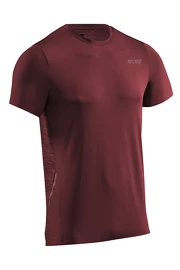 Tricou pentru bărbați CEP  Round Neck SS Dark Red