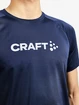 Tricou pentru bărbați Craft Core Unify Logo Blue Navy