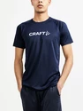 Tricou pentru bărbați Craft Core Unify Logo Blue Navy