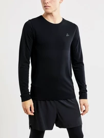 Tricou pentru bărbați Craft Fuseknit Light LS black