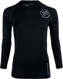 Tricou pentru bărbați Endurance Crosbyton Compression LS Black