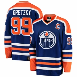 Tricou pentru bărbați Fanatics Breakaway Jersey NHL Vintage Edmonton Oilers Wayne Gretzky 99