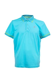 Tricou pentru bărbați Fila Polo New Court Scuba Blue