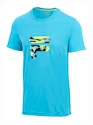 Tricou pentru bărbați Fila  T-Shirt Caleb Scuba Blue