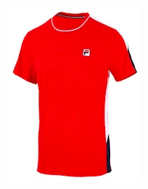 Tricou pentru bărbați Fila T-Shirt Gabriel Navy/Fila Red