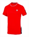 Tricou pentru bărbați Fila  T-Shirt Gabriel Navy/Fila Red  L