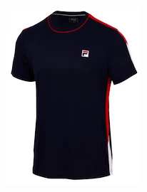 Tricou pentru bărbați Fila T-Shirt Gabriel White/Navy