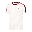 Tricou pentru bărbați Fila  T-Shirt Stripes Jascha 2 White Alyssum/Cabernet