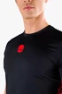 Tricou pentru bărbați Hydrogen  Panther Tech Tee Black/Red