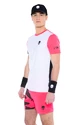 Tricou pentru bărbați Hydrogen  Tech Camo Tee White/Fuchsia Fluo