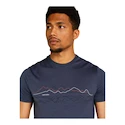 Tricou pentru bărbați Icebreaker Merino 150 Tech Lite SS T Icebreaker Graphite