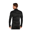 Tricou pentru bărbați Icebreaker Merino 260 Vertex LS Half Z Snow Guide Black/Galaxy/J