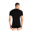 Tricou pentru bărbați Icebreaker Merino Anatomica SS Crewe Black