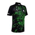 Tricou pentru bărbați Joola  Shirt Centrela Polo Black/Green