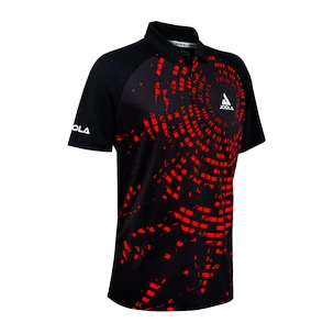 Tricou pentru bărbați Joola  Shirt Centrela Polo Black/Red