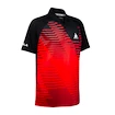 Tricou pentru bărbați Joola  Shirt Zephir Polo Black/Red